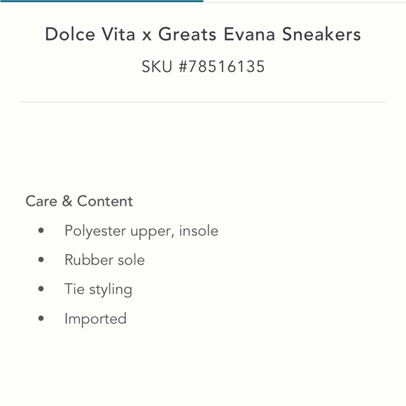 Dolce Vita EUC sneakers stylish animal print trim on heel upper - Picture 9 of 9